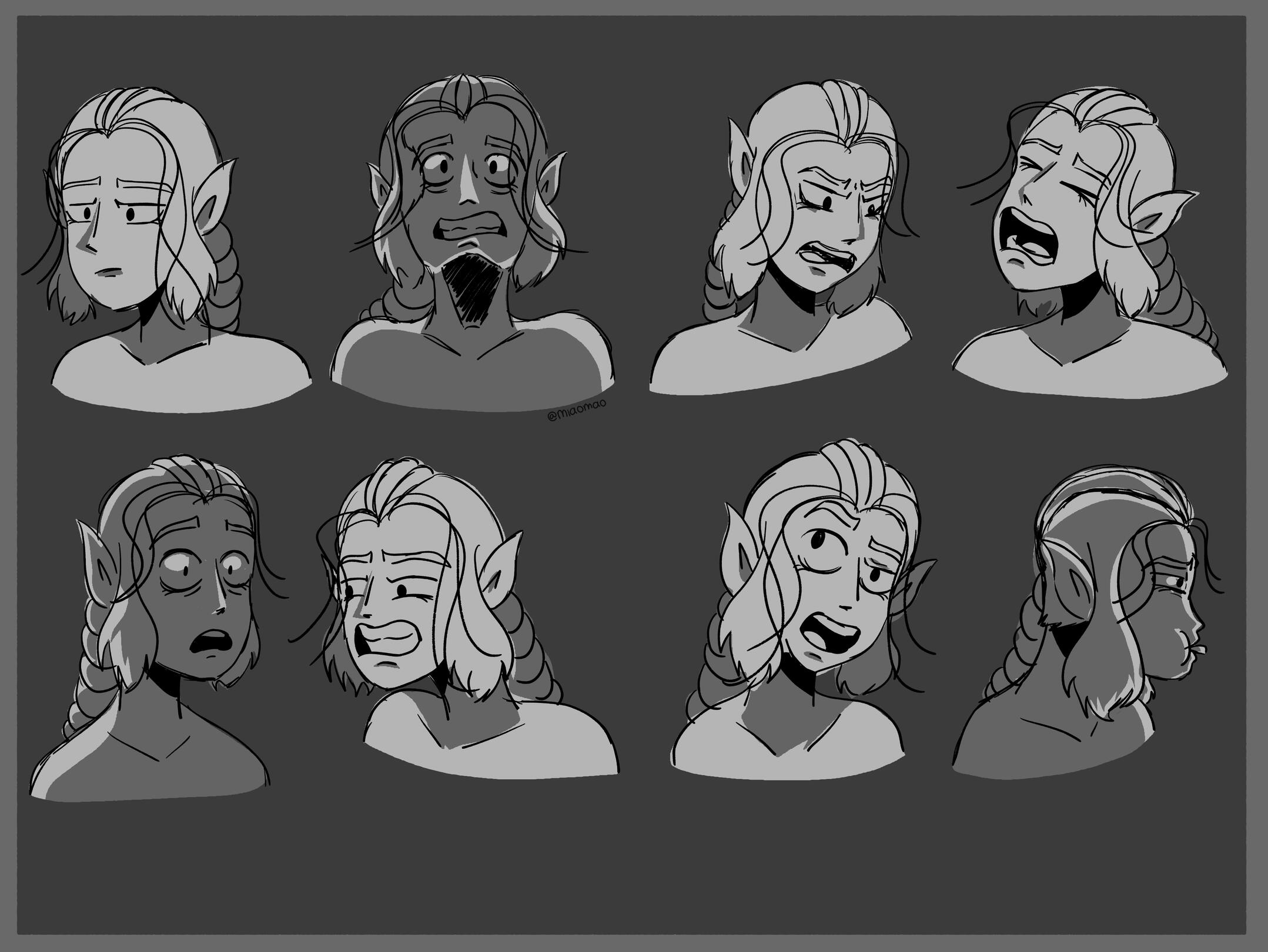 Character Expression Sheet